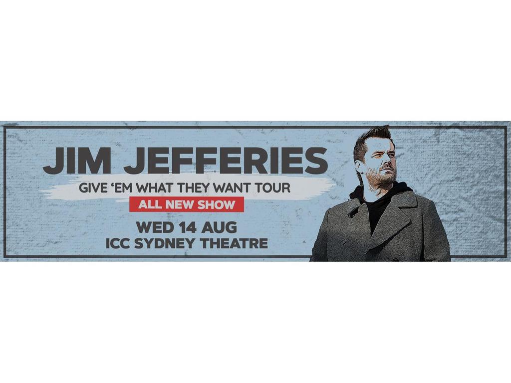 Jim Jefferies | ICC Sydney Theatre 2024 | Darling Harbour