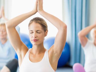 Yoga provides many health benefits.Improves strength, balance and flexibilityReleases back painEases arthritis symptomsH...