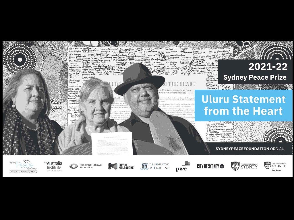 Sydney Peace Prize Award Ceremony and Lecture 2021-2022 | Sydney