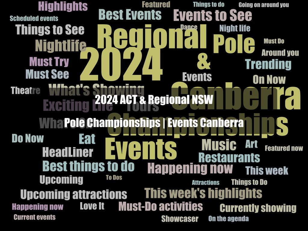 2024 ACT & Regional NSW Pole Championships | Events Canberra | What's on in Belconnen