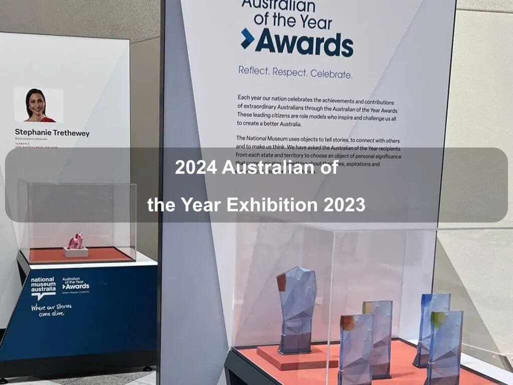 2024 Australian of the Year Exhibition 2023 | Acton
