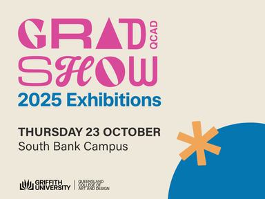 Join us as we celebrate the incredible talents of our graduating creatives. Our 2025 Graduate Exhibitions will showcase the work of students from the disciplines of Visual Arts, Contemporary Australian Indigenous Art and Design. Join us as we celebrate the incredible talents of our graduating creatives. Our 2025 Graduate Exhibitions will showcase the work of students from the disciplines of Visual Arts, Contemporary Australian Indigenous Art and Design.