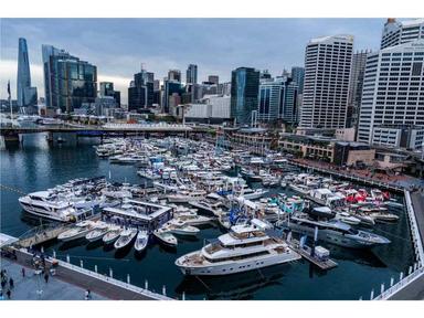 Set against the stunning backdrop of Cockle Bay and Darling Harbour, this premium marine showcase brings you closer to the action.
