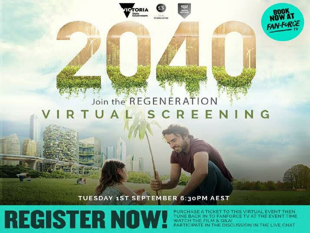 2040 Virtual Screening 0 - FREE Youth Cinema Event and Qand A 2020 | What's on in Melbourne