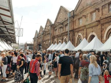 Carriageworks Christmas Market 2019, Fresh seasonal produce and unique gifts
