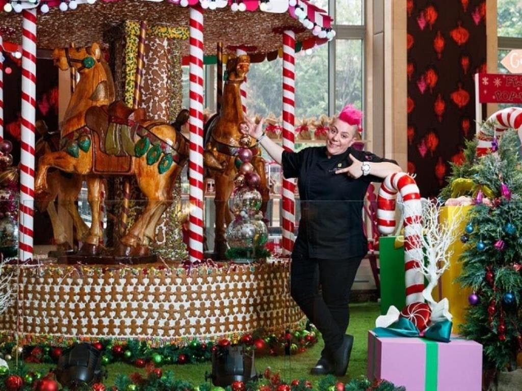 Anna Polyviou's Giant Gingerbread Carousel | Sydney