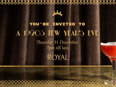Can't repeat the past?... Why of course you can.' 
Step into the 1920s this New Year's Eve. A time when booze was banne...