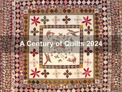 Presenting a rare opportunity to see a historically and artistically significant group of works, A Century of Quilts showcases an often-overlooked art form made almost exclusively by women