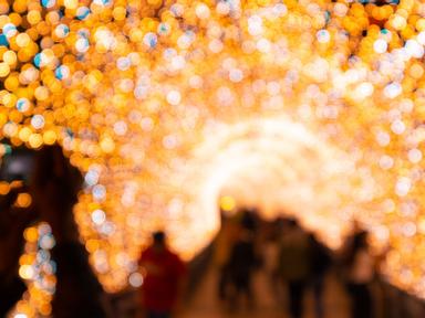 A golden tunnel of fairy lights will greet you along the tail of The Exchange building at Darling Square this Christmas....