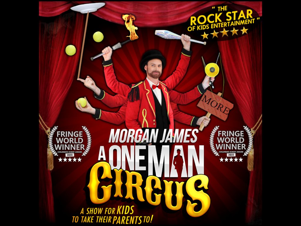 A One Man Circus Sydney Fringe 2025 | What's on in Moore Park