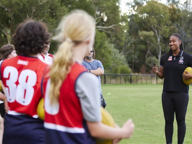 The AFL champions of tomorrow, aged between 12-16, that have a footy skill they'd like to improve should sign up for the...