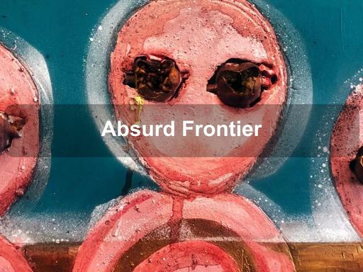 Absurd Frontier' is an exhibition by Nathan Hughes