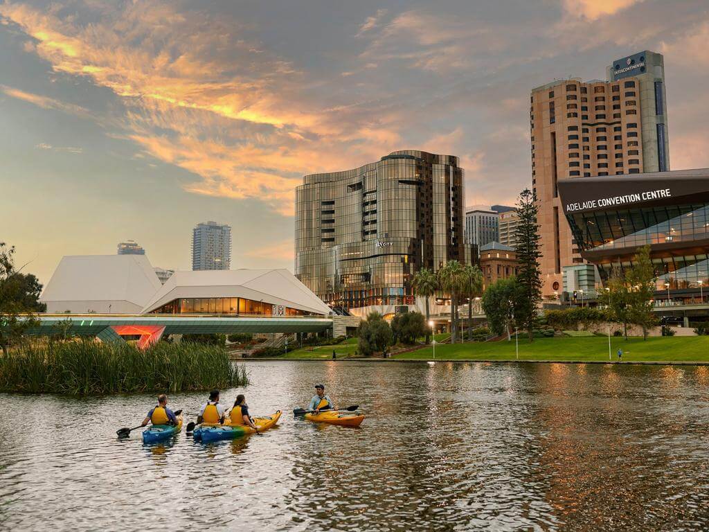 Adelaide City Kayak Tour - WellFest Adelaide 2023 | North Adelaide