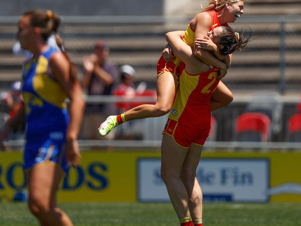 Aflw Round 2: Gold Coast Suns V West Coast Eagles 2022 | Carrara