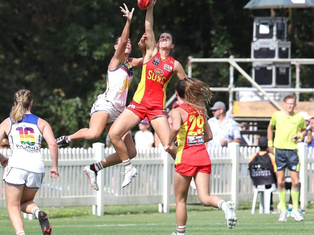 Aflw Round 7a: Gold Coast Suns V Brisbane Lions 2022 | Carrara