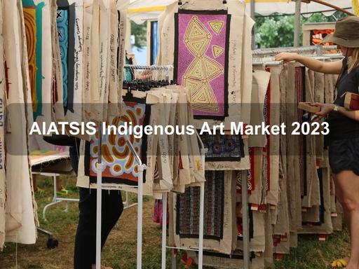 Come along  to this year's AIATSIS Indigenous Art Market in Canberra and online, and support the ethical purchase of authentic Australian Indigenous art