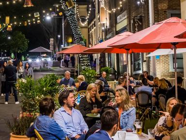 Great new dining areas and outdoor experiences have come to The Rocks. These include Tayim's  hidden pop up bar- high-te...