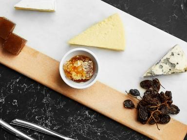 Enjoy the cultural richness of fine art with an expertly curated selection of cheeses perfectly complement by Cherubino ...