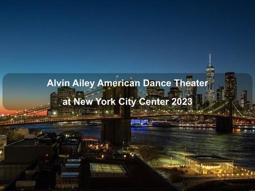 The talented dancers of Alvin Ailey American Dance Theater's troupe return to New York City Center.
