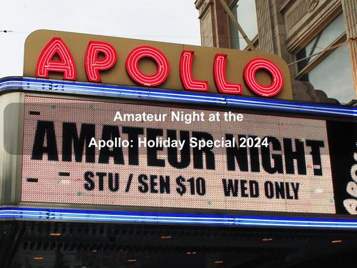 Enjoy this holiday-themed Amateur Night at the Apollo featuring a pre-party and show alumni.