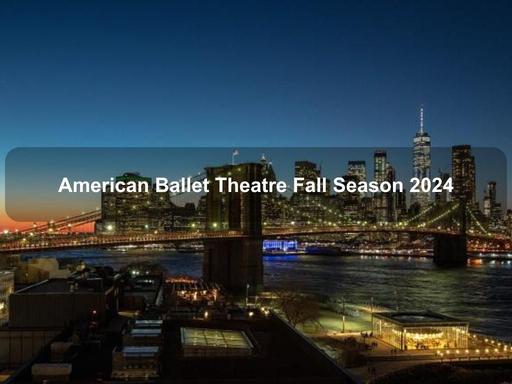 A premier ballet company returns with fall repertory performances.