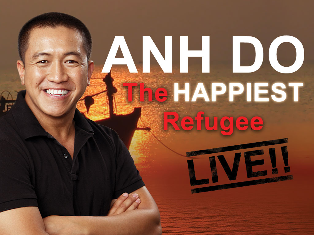 Anh Do - The Happiest Refugee LIVE Brisbane 2023 | New Farm