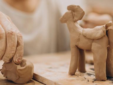 Explore, make and play as a family with air drying clay to create mini animal sculpturesIn this workshop, each participa...