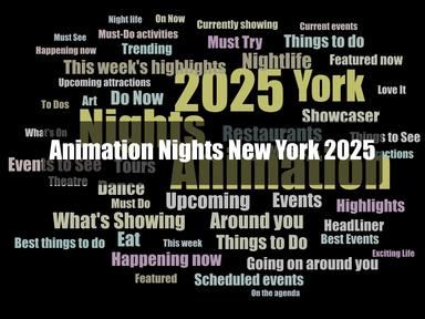 Animation Nights New York is a festival that shows the best in animation from around the world. Animation Nights New York is a festival that shows the best in animation from around the world.