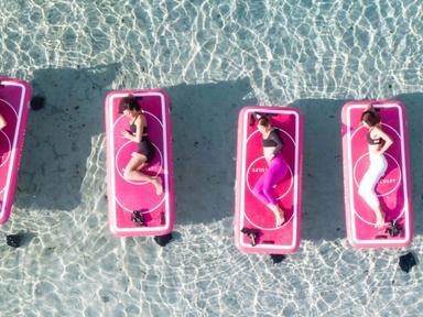 Dive into 45 minutes of floating fun with Aqua Sculpt Pilates.This full-body workout blends strength, flexibility, balan...