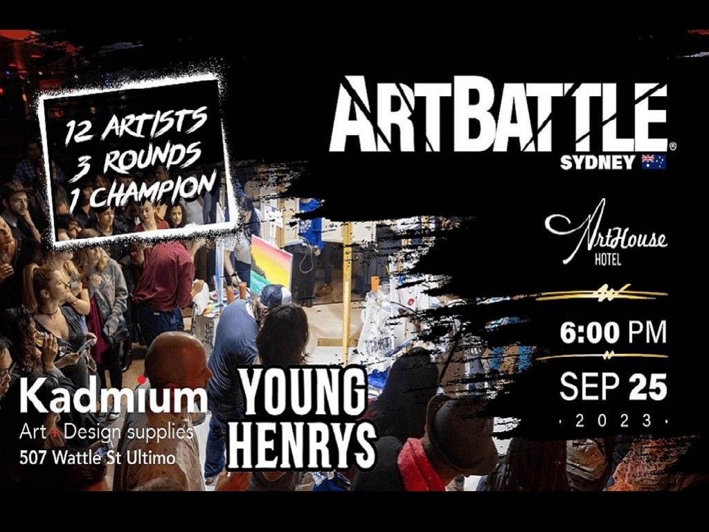 Art Battle Sydney September Edition! 2023 | What's on in Sydney