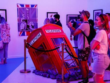 Experience one of the most iconic exhibitions celebrating the creativity and thought-provoking messages of acclaimed and famously anonymous British street artist, Banksy