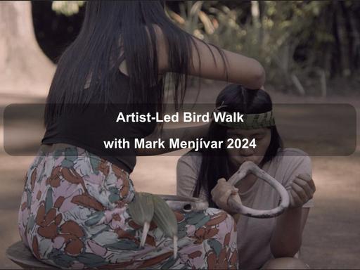 Join artist Mark Menjívar for a Central Park bird walk that is part of his El Museo del Barrio project.