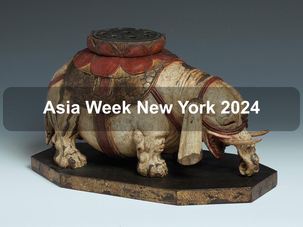 Asia Week New York 2024 Manhattan Ny