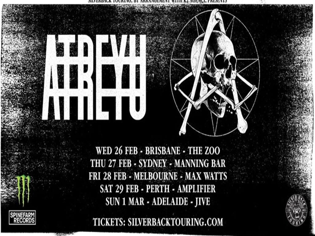 ATREYU - Chasing Lana 2020 | What's on in Melbourne