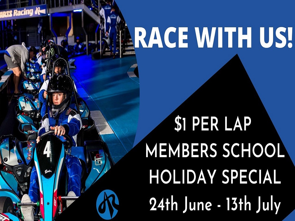 AUSCARTS RACING FAMOUS 1 LAP MEMBERS SCHOOL HOLIDAY SPECIAL IS BACK AGAIN! 2020 | Melbourne