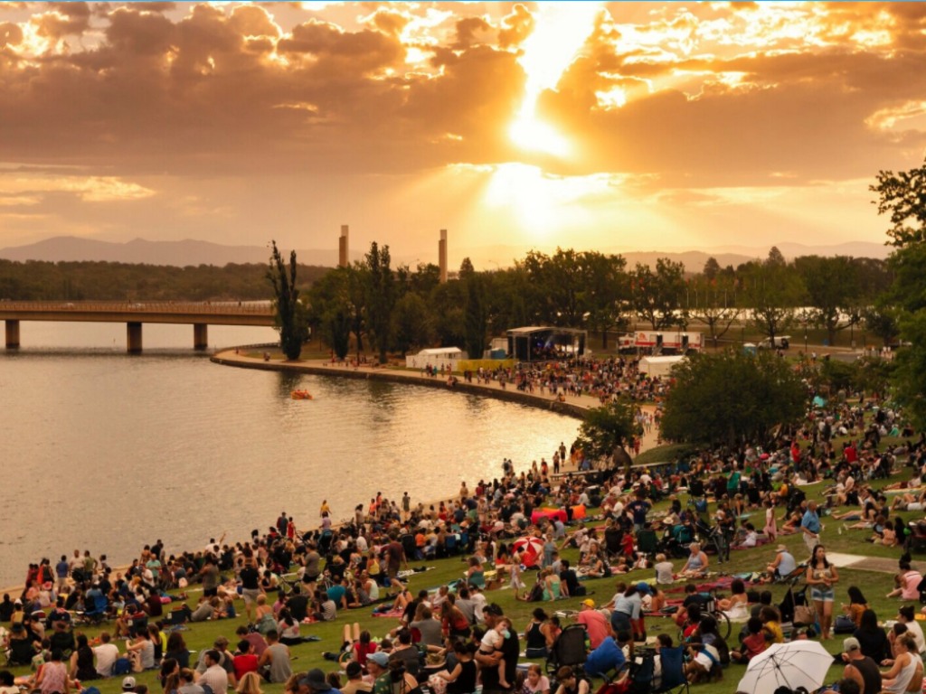 Australia Day with Great Aussie Picnics at Lake Burley Griffin 2021 | Acton