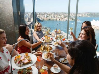 Australia-Inspired High Tea is served before the sweetest Sydney Harbour views: