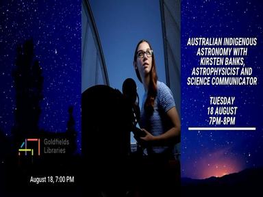 Australian Indigenous Astronomy @ National Science Week 2020