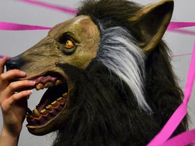 Re: group performance collective production by Mark Rogers. A operatic song cycle performed by a guy in a wolf mask. Usi...