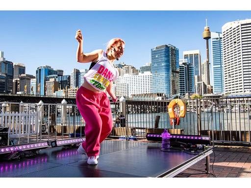 School holidays are here and it's time to bust a move like it's 1989 with a high energy aerobics-style dance party....