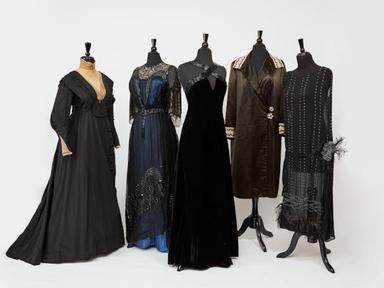 Explore the different meanings of black across a century of fashion, from mourning a loved one, to the chic elegance of the little black dress, at Old Government House's new major exhibition Back to Black.