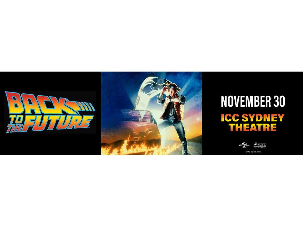 Back to the Future in Concert | ICC Sydney Theatre 2024 | What's on in Darling Harbour