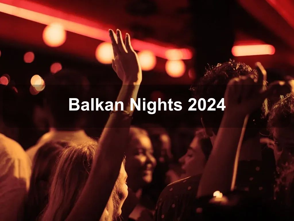 Balkan Nights 2024 | Canberra