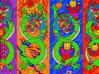 The Dragon8r (Dragon'eight'or) are 6 dragons with bodies in the shape of the lucky Chinese number 8.In Chinese 8 sounds ...