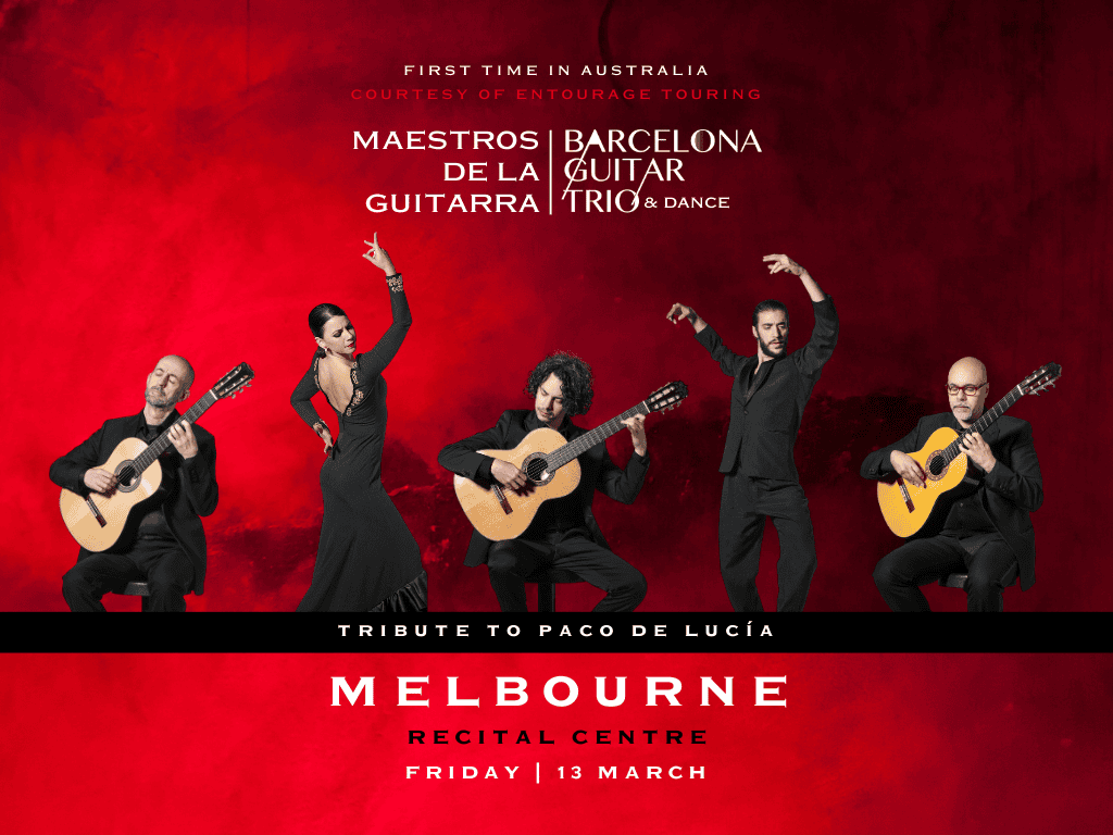 Barcelona Guitar Trio and Dance - Live in Melbourne 2026 | What's on in Melbourne