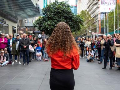 Discover art- music- dance- theatre and fashion- with more than 40 pop-up acts in Melbourne's iconic public spaces and l...