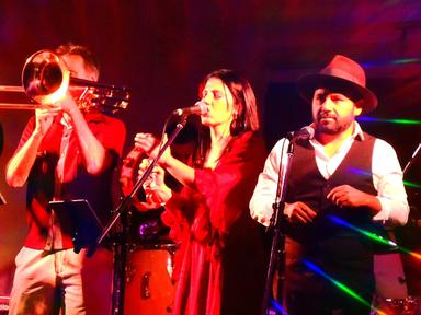 Featuring Vocalists :: Richard Valdez (In the Heights) & Sarina Jennings (Johnny G & the E types)All star band Barrio So...
