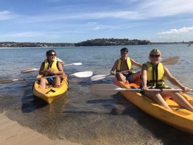 Bundeena Kayaks runs their popular Beach Kayak Tour twice daily