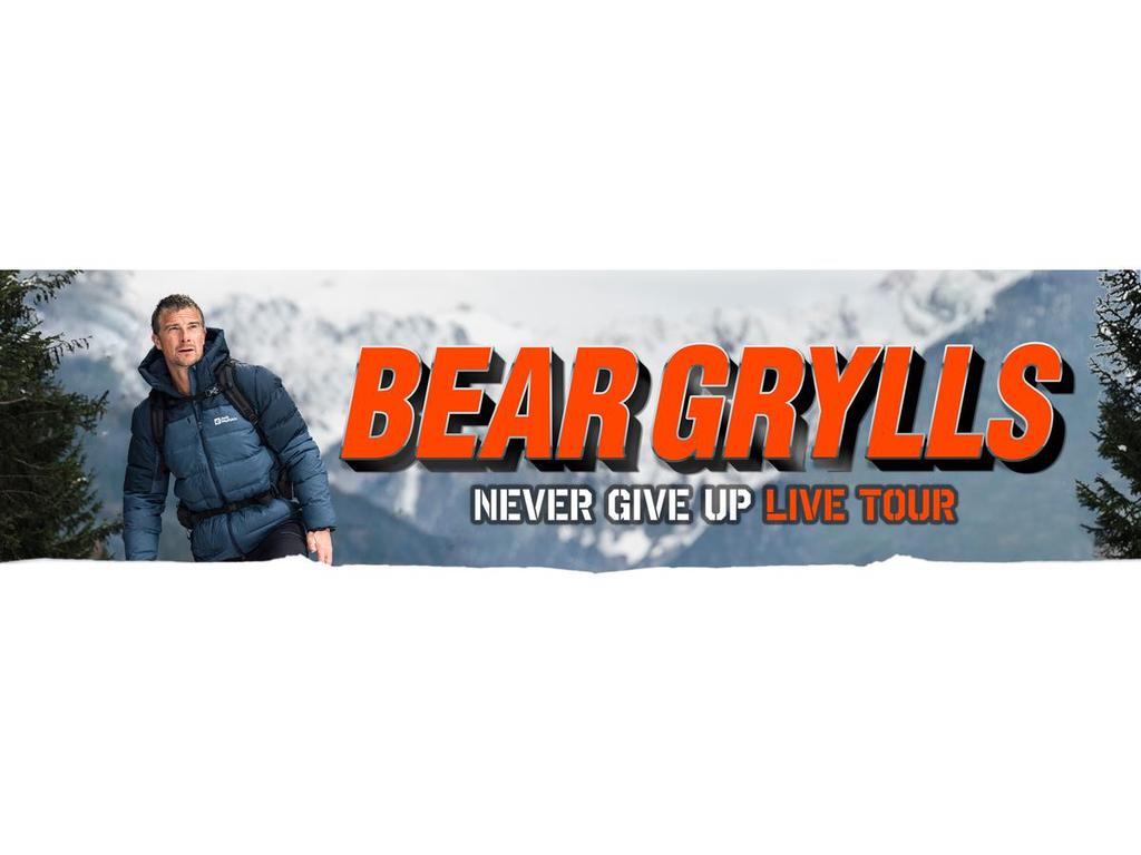 Bear Grylls: Never Give Up | ICC Sydney Theatre 2025 | What's on in Darling Harbour