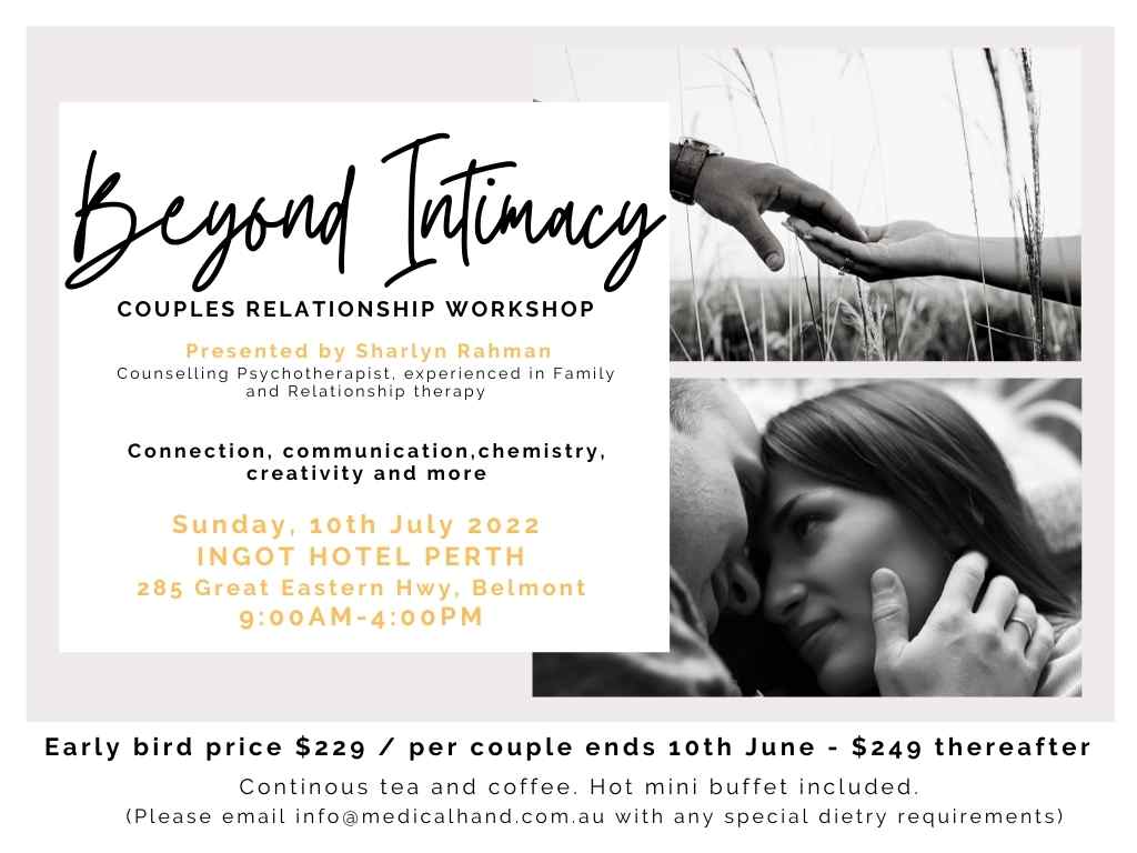 Beyond Intimacy - Couples relationship workshop 2022 | Perth